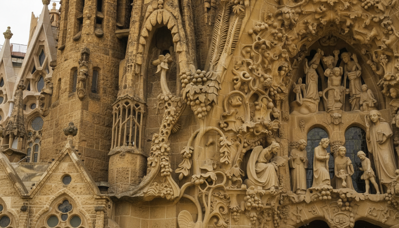 visiting Sagrada Família