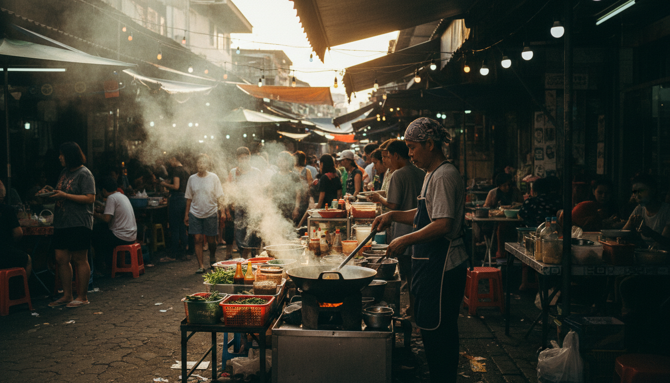 Capturing authentic street food culture using travel photography tips