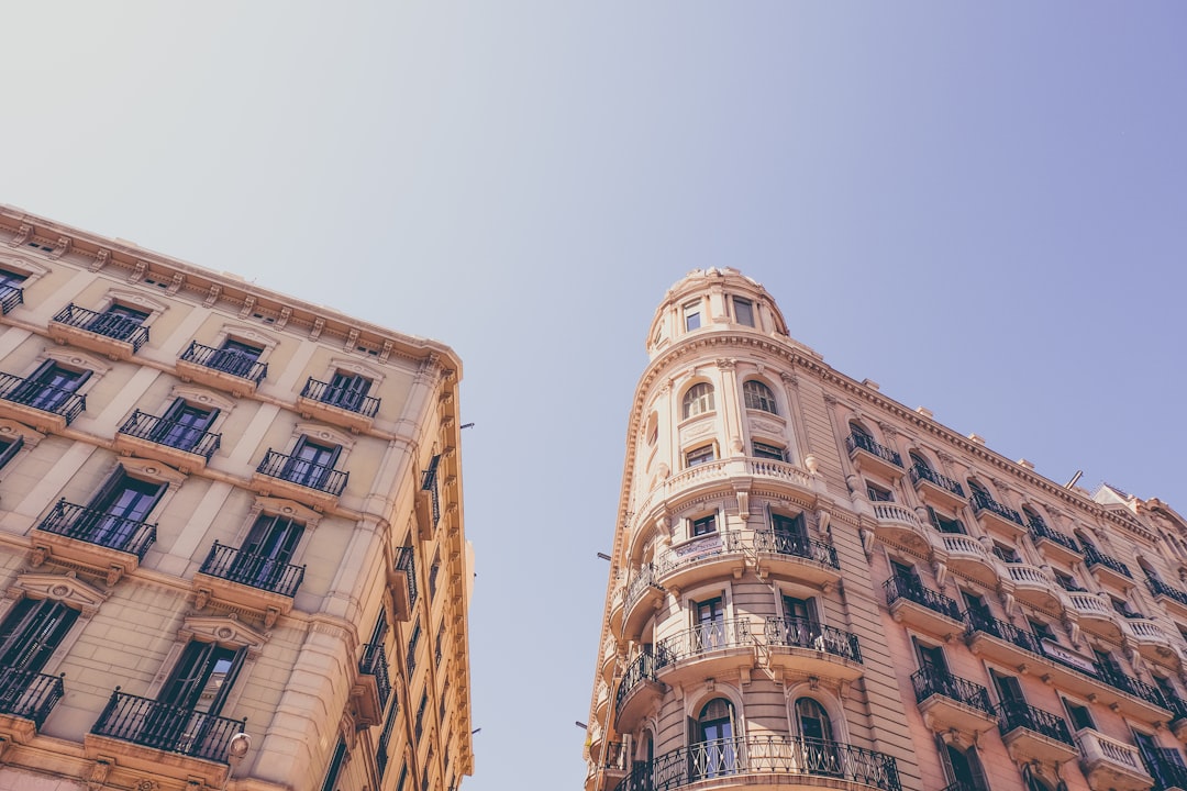 Eixample streets in Barcelona when comparing affordable hotel areas