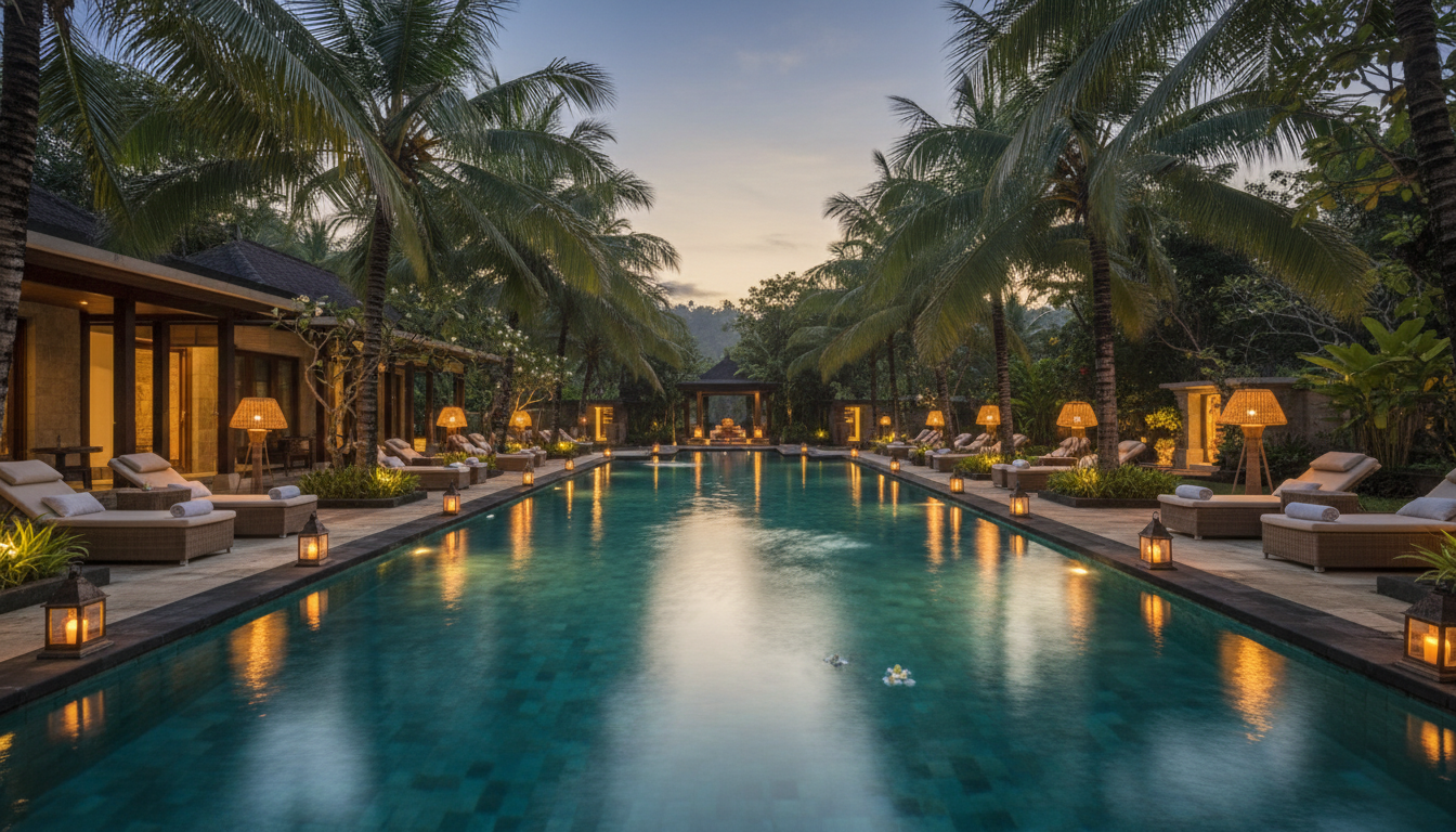 Luxurious Bali resort booked using the best hotel deals online