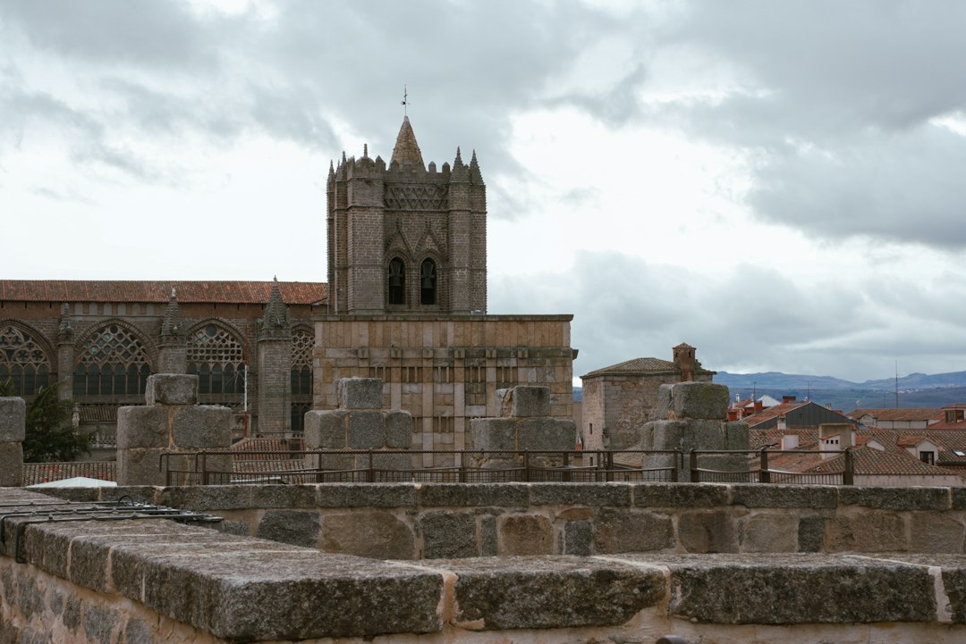 Ávila Cathedral seen from the medieval city walls