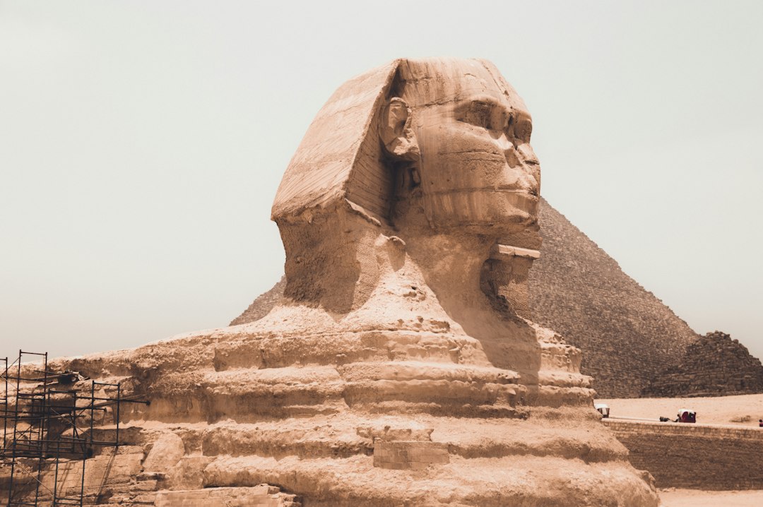 Pyramids of Giza in Egypt for a first-time travel guide