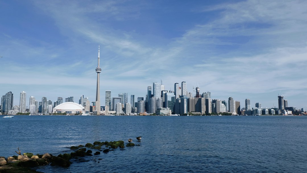 Toronto skyline in Ontario, Canada